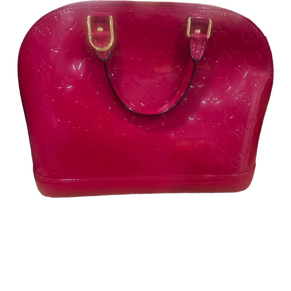 Lv pattern leather bag